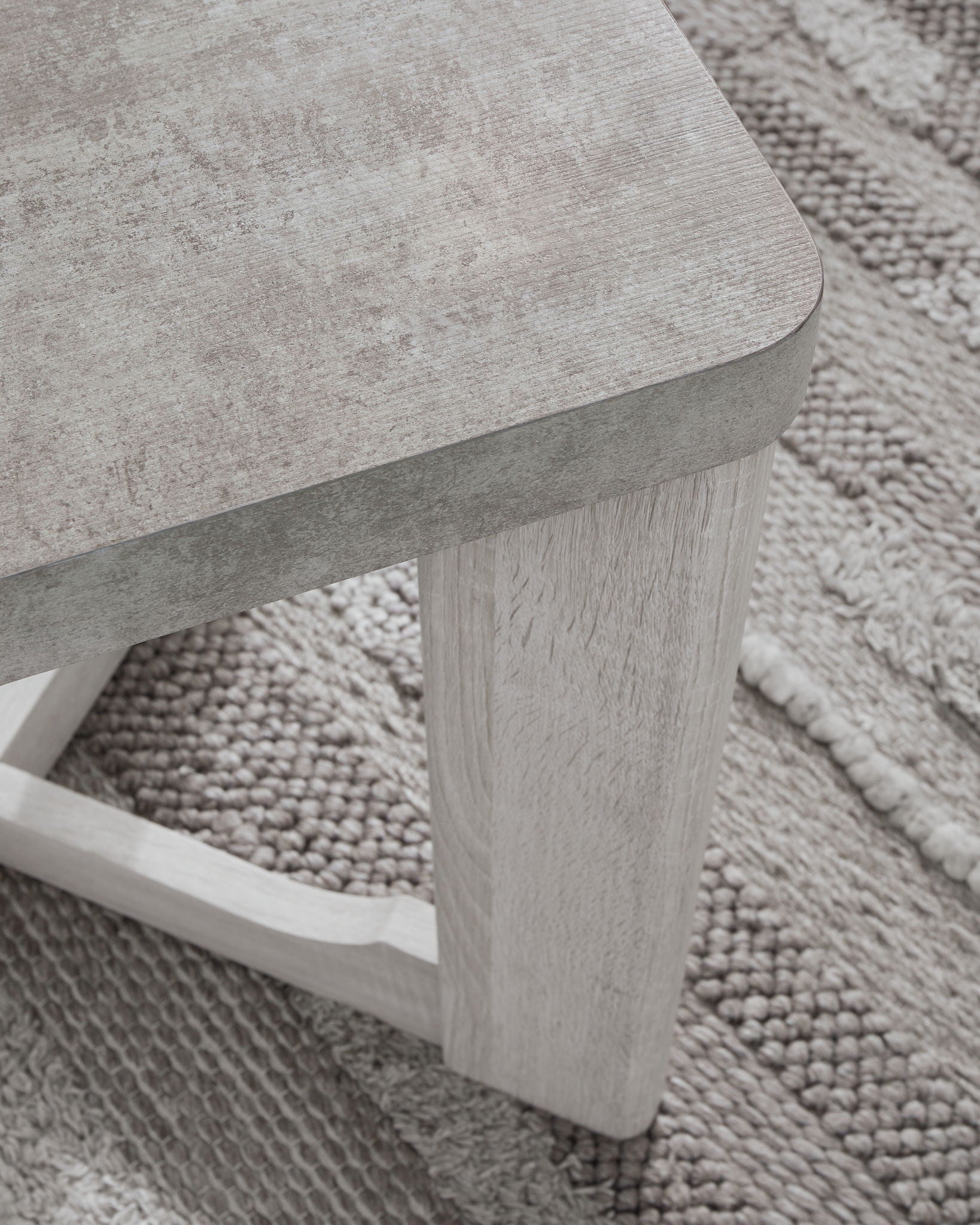 Garnilly - Occasional Table Set (Set of 3) - Whitewash, alternate view 5 with wood construction