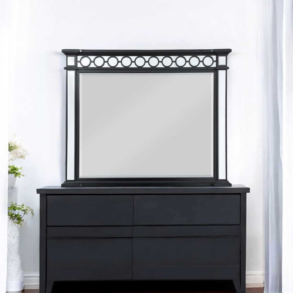 Varian II - Mirror - Mirrored, Black & Sliver, alternate view 5