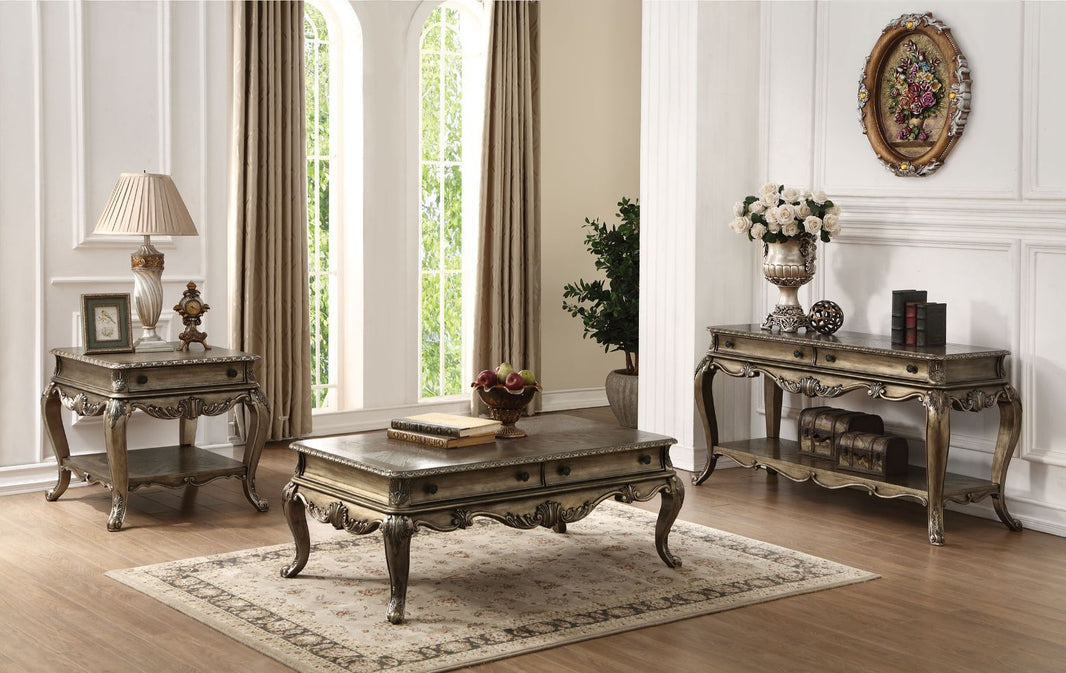 Ragenardus - Coffee Table, alternate view 2 with wood construction