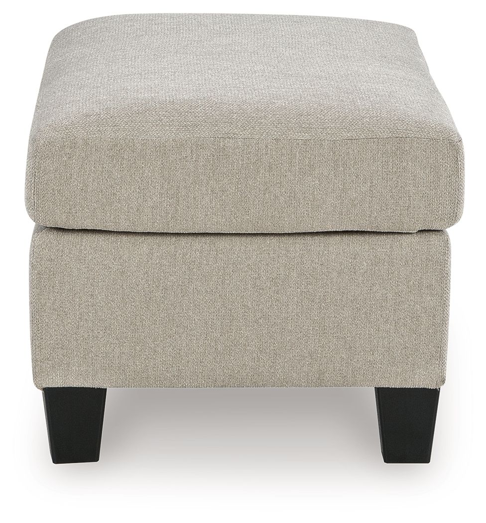 Willarae - 2 Pc. - Chair And A Half, Ottoman - Taupe, alternate view 6