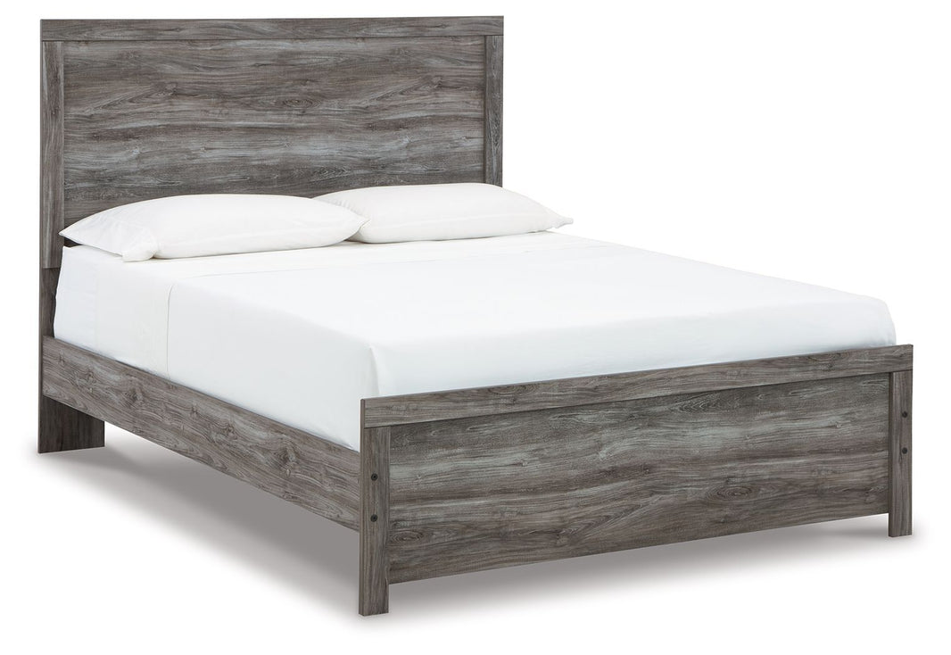 Bronyan - Panel Bed, product view with wood construction