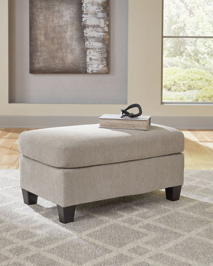 Willarae - 2 Pc. - Chair And A Half, Ottoman - Taupe, alternate view 7