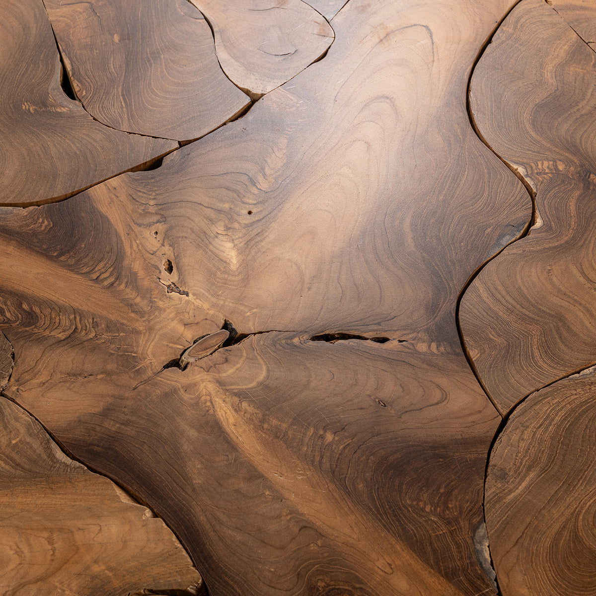 Garford - 40" Coffee Table - Natural, alternate view 5 with wood construction