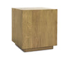 Layne - Square End Table, product view with wood construction