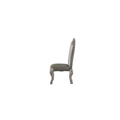 Dresden - Side Chair (Set of 2), alternate view 10 with faux leather