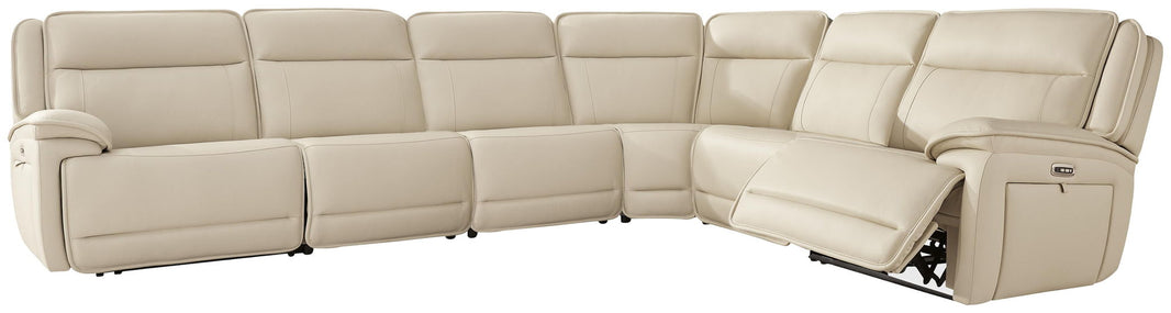 Double Deal - 6 Piece Reclining Sectional
