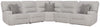 Acklen Place - 5 Piece Reclining Sectional