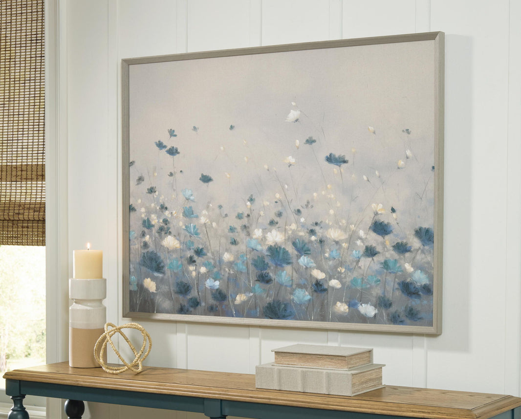 Claydale Wall Art Gray / Blue / White, gallery image 2