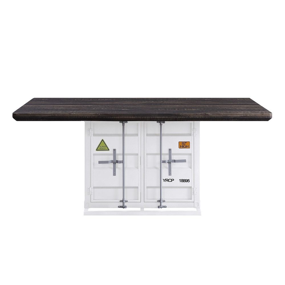 Cargo - Dining Table, alternate view 4 with metal