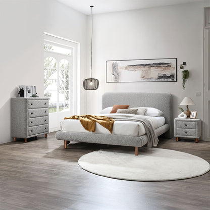 Cleo - Chest - Gray Boucle