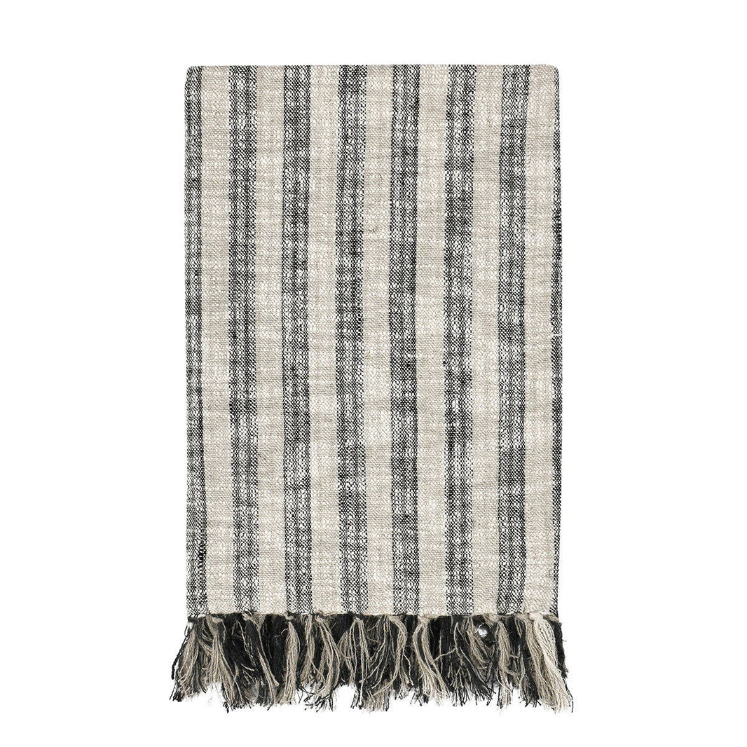 Linna - Throw - Natural / Black