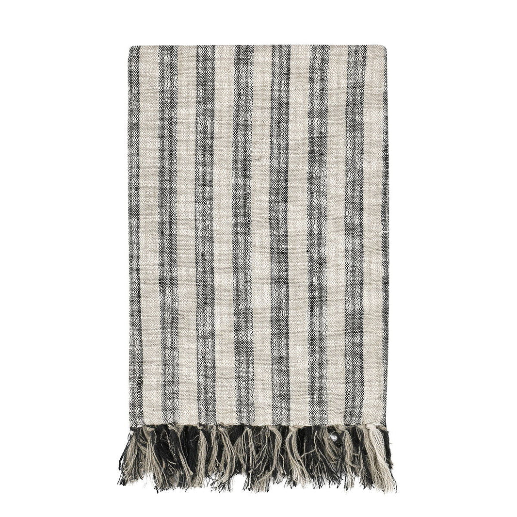 Linna - Throw - Natural / Black