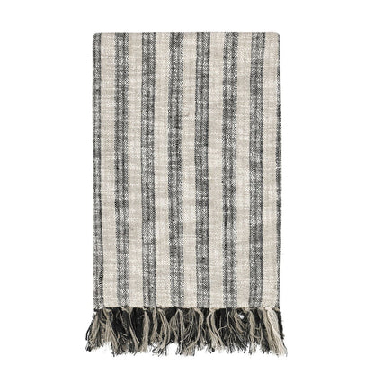 Linna - Throw - Natural / Black