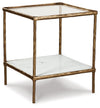 Ryandale - Accent Table, product view with marble