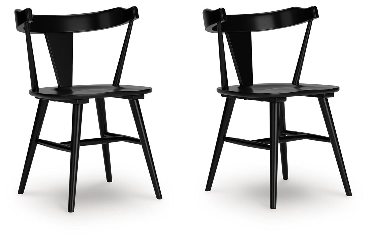Gretlynn - Dining Room Set, alternate view 5 with wood construction