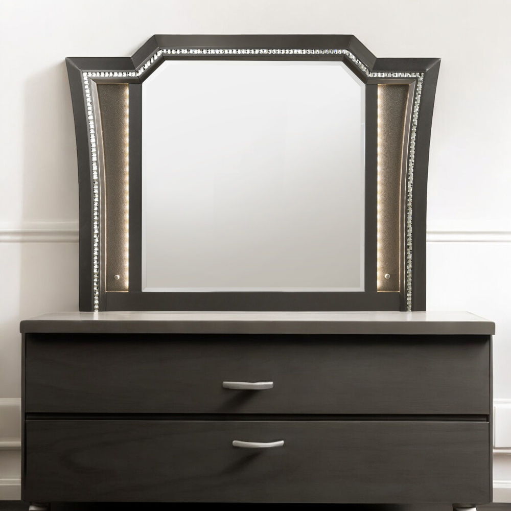 Kaitlyn - Mirror (LED), alternate view 7 with metal
