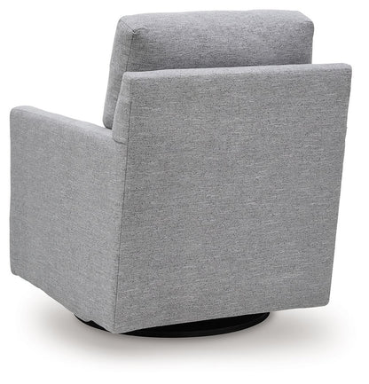 Freybourne Next-Gen Nuvella - Swivel Accent Chair, alternate view 4 with performance fabric
