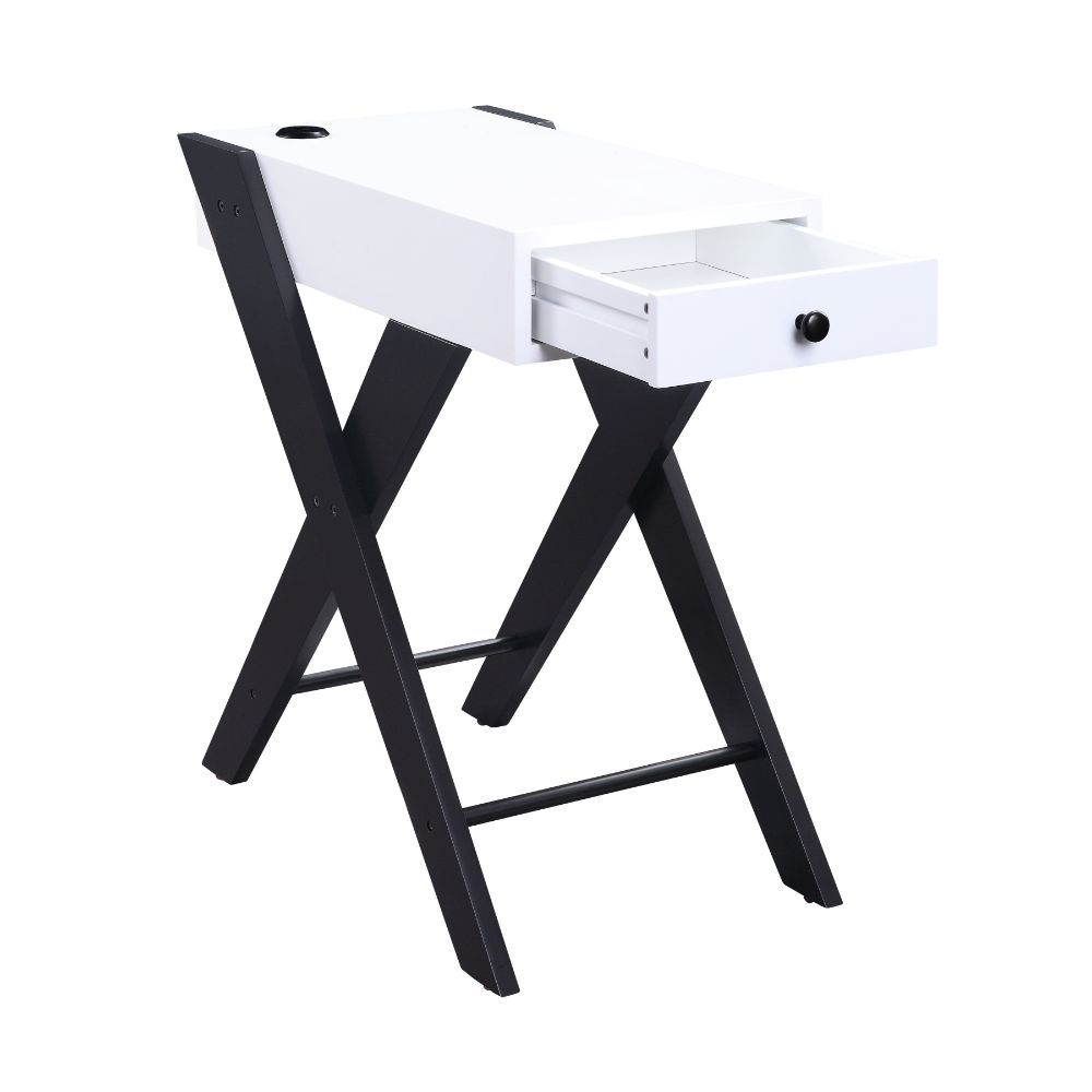 Fierce - Accent Table (USB Charging Dock), alternate view 7 with wood construction