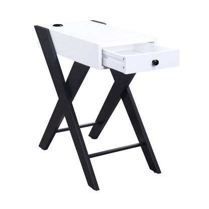 Fierce - Accent Table (USB Charging Dock), alternate view 7 with wood construction