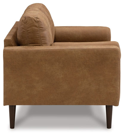 Telora - Living Room Set, alternate view 11 with faux leather
