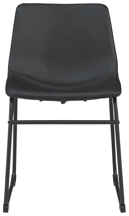 Centiar - Upholstered Side Chair, alternate view 15 with faux leather