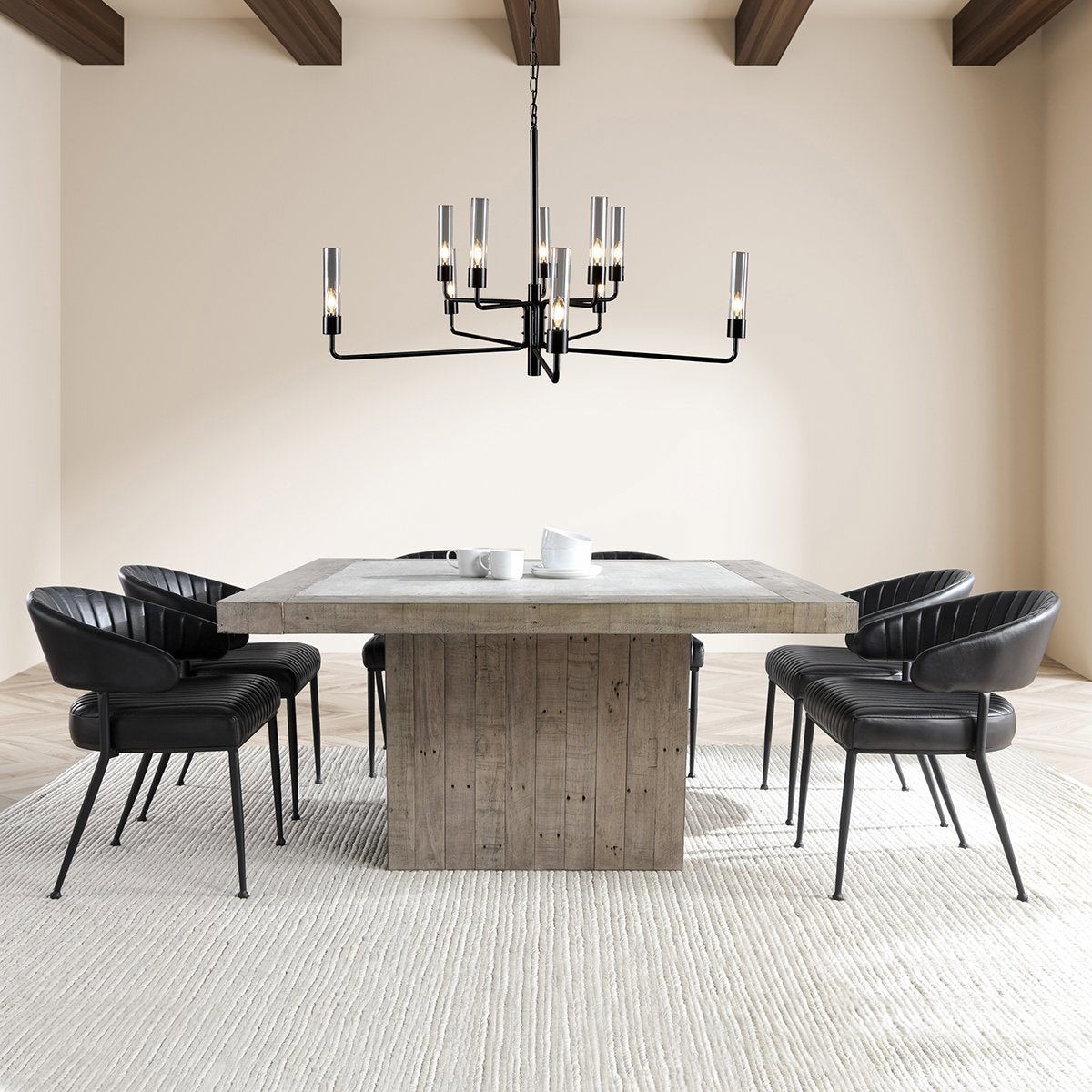 Umbria - Dining Chair, alternate view 5 with top-grain leather