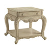 Ragenardus - End Table, product view with wood construction
