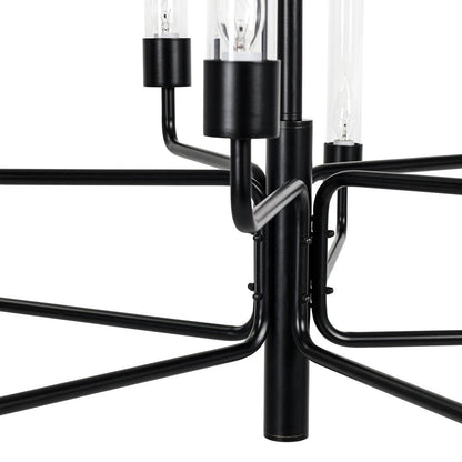 Madeline - Chandelier - Matte Black