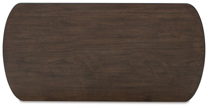 Korestone - Lift Top Cocktail Table - Dark Brown