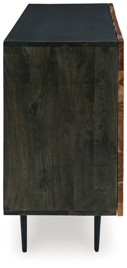 Darrey - Accent Cabinet - Natural / Brown
