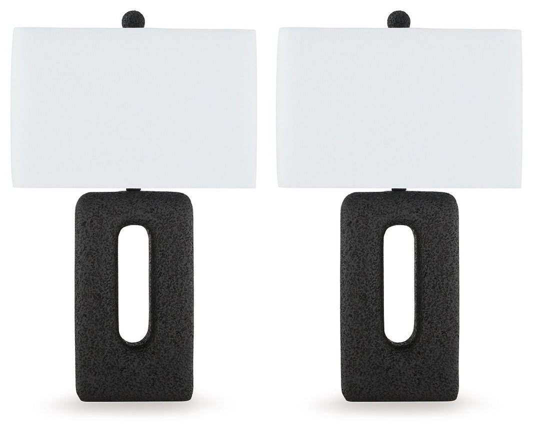 Wimmings - Poly Table Lamp (Set of 2) - Black