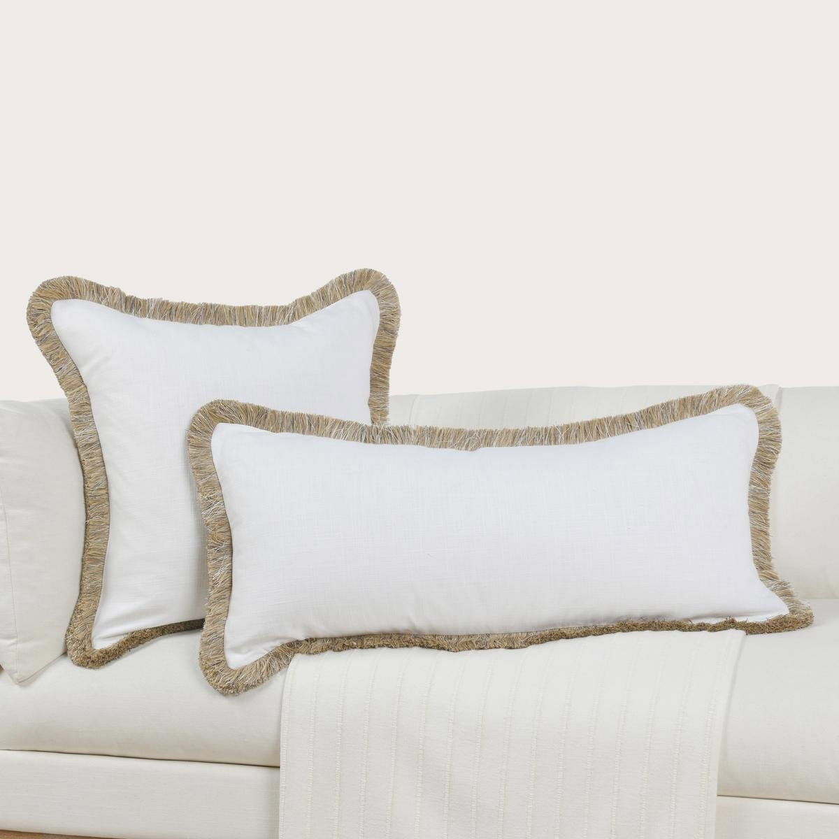 Cara - Pillow, alternate view 6 with linen fabric