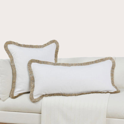 Cara - Pillow, alternate view 6 with linen fabric