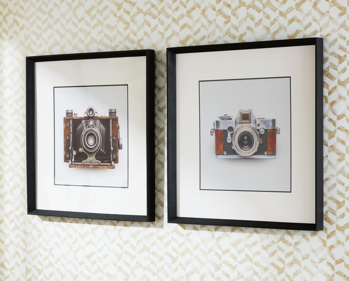 Dirkgrove Wall Art Set (Set of 2) Black / White / Brown, gallery image 3