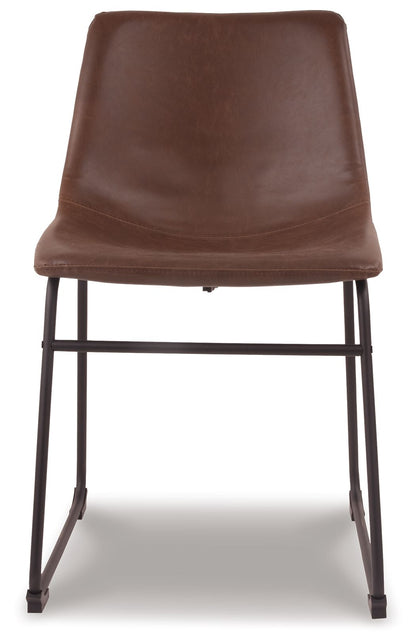 Centiar - Upholstered Side Chair, alternate view 16 with faux leather