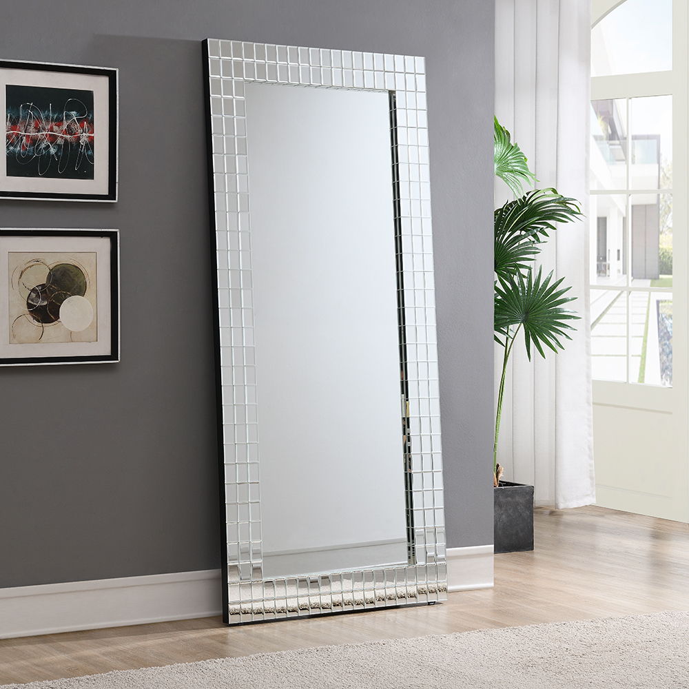 Dominic - Accent Mirror - Mirrored, alternate view 4