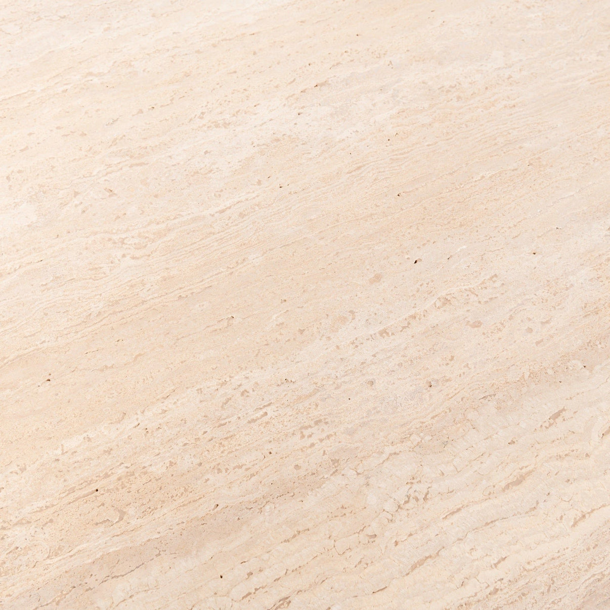 Malani - Travertine Gathering Table, alternate view 9 with metal