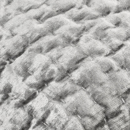 Bari - Velvet Sham - Gray