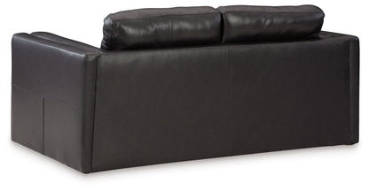 Amiata - Living Room Set, alternate view 9 with faux leather