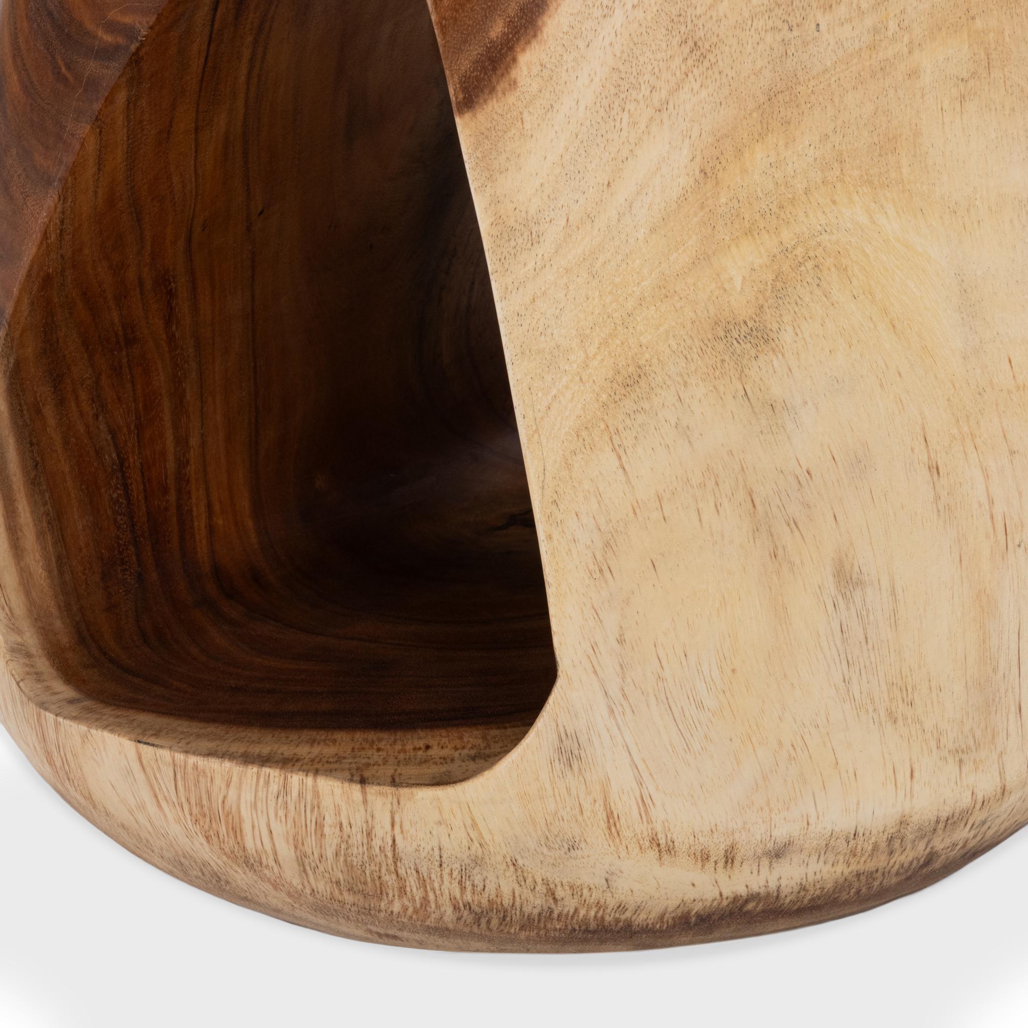 Kana - Accent Table - Natural, alternate view 5 with wood construction