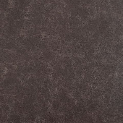 Bradett - Accent Chair - Dark Brown / Gold Finish, alternate view 6 with top-grain leather