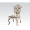 Chantelle - Side Chair, alternate view 2 with leather upholstery
