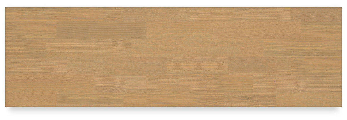 Ashbryn - Dresser - White / Natural, alternate view 9 with wood construction