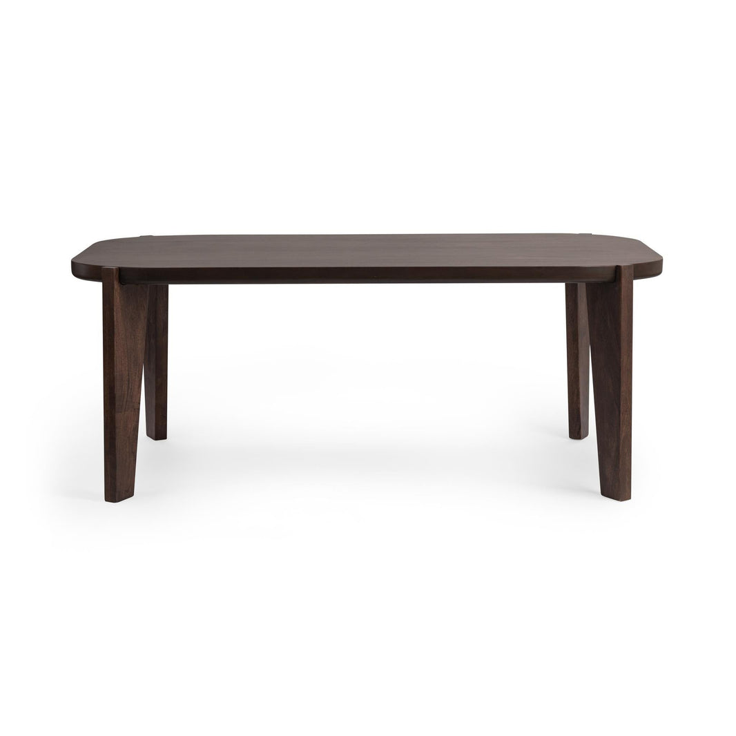Albero - Dining Table - Bark Brown, product view with wood construction