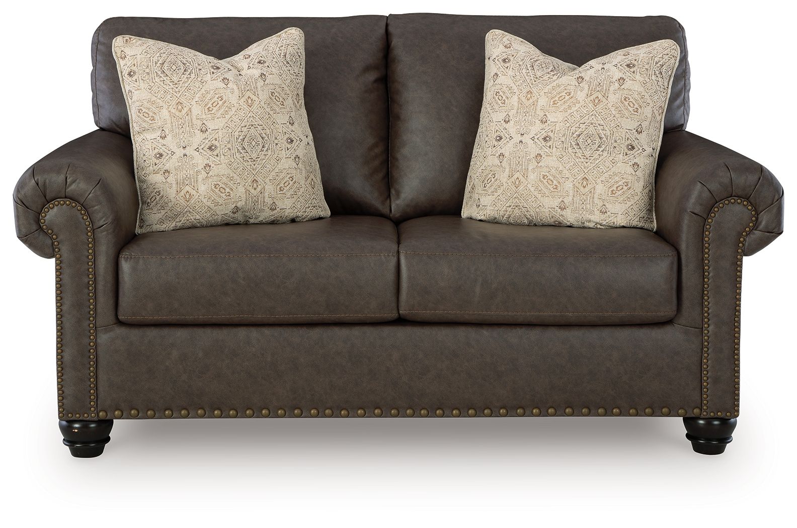 Roxmere - Living Room Set, alternate view 12 with faux leather