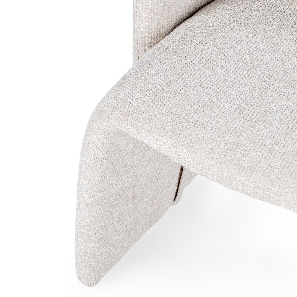 Halstead - Upholstered Dining Chair, alternate view 10 with leather upholstery