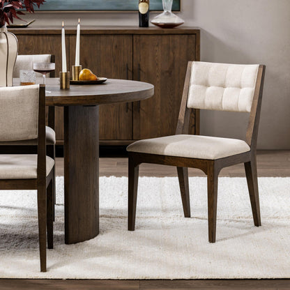 Estelle - Dining Chair (Set of 2) - Soft Cocoa, alternate view 2 with polyester fabric