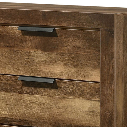 Morales - Dresser - Rustic Oak, alternate view 6 with linen fabric