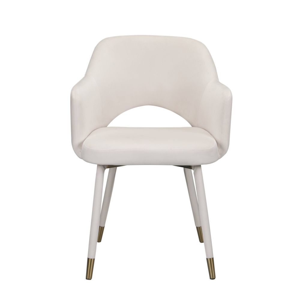 Applewood - Accent Chair, alternate view 2 with velvet upholstery