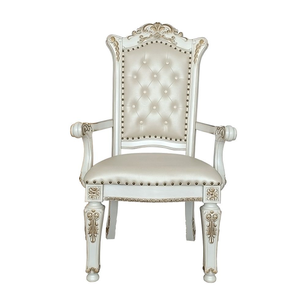 Vendome - Arm Chair, alternate view 9 with leather upholstery